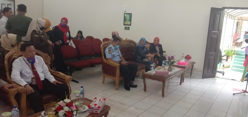 Menghadiri Undangan PN Pelalawan Dalam Rangka HUT Mahkamah Agung RI Yang Ke 75 Tahun 2