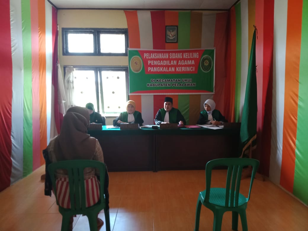 Pelaksanaan Sidang keliling ukui 1