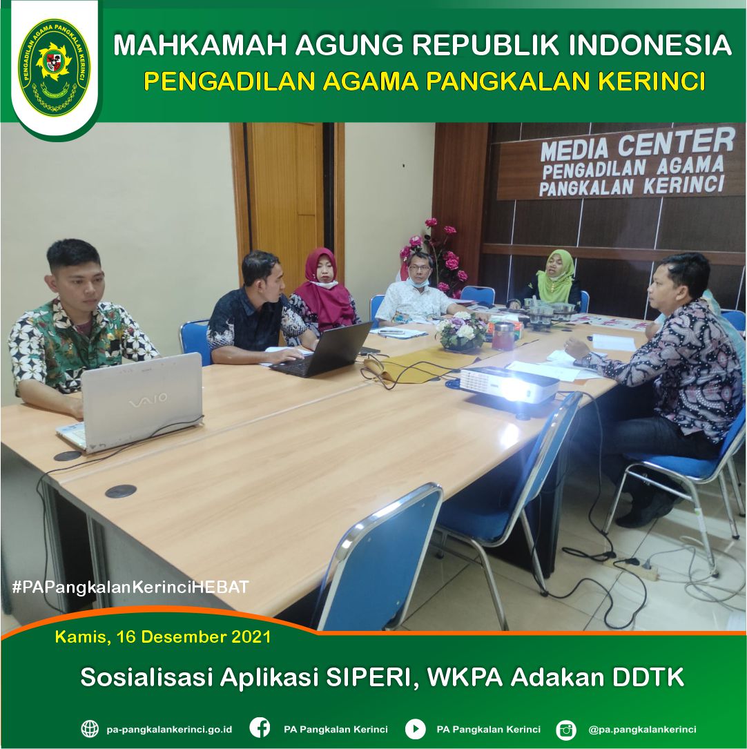 Sosialisasi Aplikasi SIPERI Kamis 16 desember 2021 1